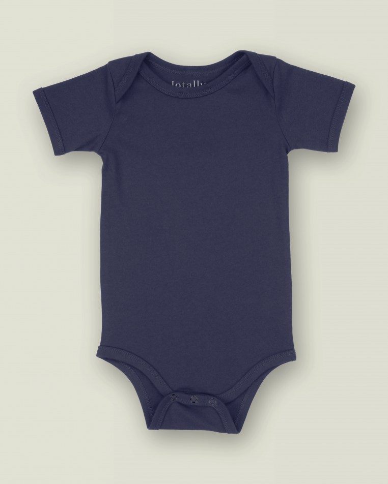 Little Icon Bodysuit Navy / White